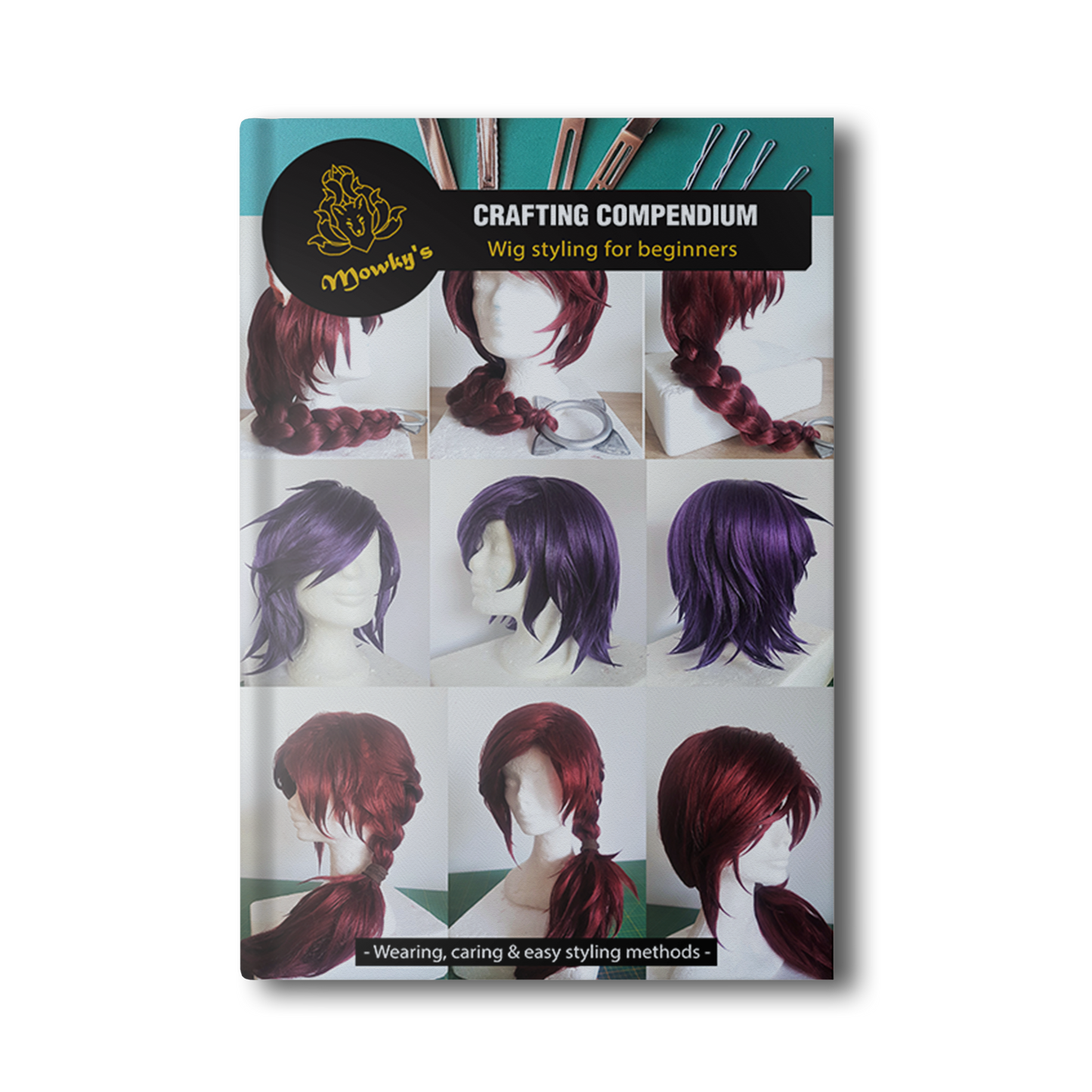 Beginner's Guide to Wig Styling: Step-by-step Crafting Tutorial eBook (PDF Download)